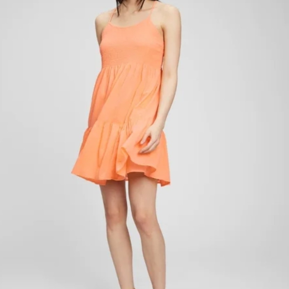 GAP Peach Mini Dress - Picture 2 of 4
